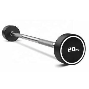 Factory Wholesale Series PU Fixed Weight Barbell Set for Commercial Gyms and Fitness Centers