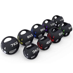 High Quality Gymnastic Cross Fitness Workout Equipment Medicine Ball with Handles