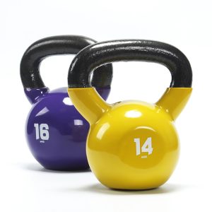 Vinyl Kettlebell-Durable for Commercial Gyms